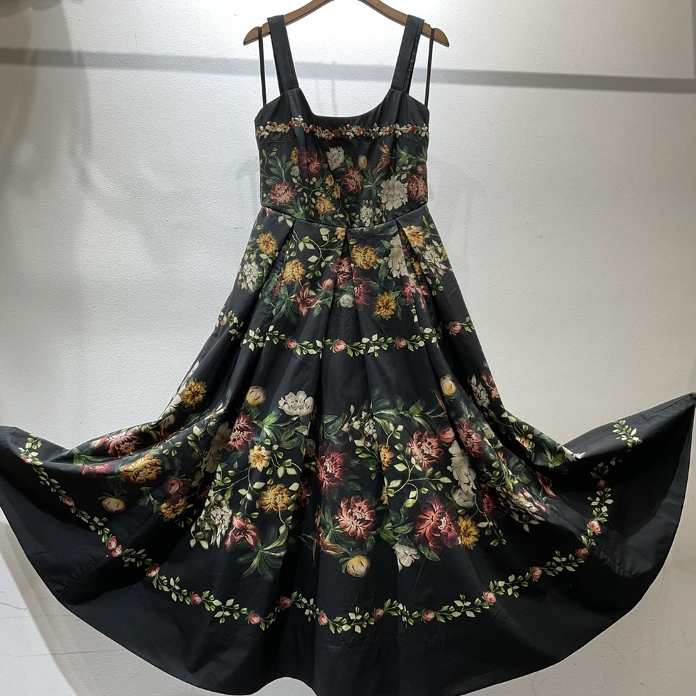 AGUA BY AGUA BENDITA Alcaparra Paramo Midi Dress - Picture 8 of 14